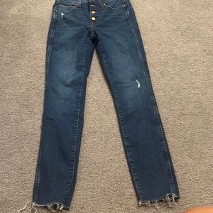 Madewell high rise jeans
